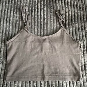 Aritzia TNA Gray Camisole Tank Top - Size M - EUC